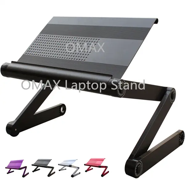 OMAX 탑 셀러 지원 스탠드 블랙 노트북 노트북 HP 델 에이서 도시바 레노버 소니 아수스