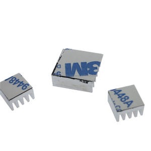 3 stücke + Klebstoff Raspberry Pi 3 Kühlkörper Kühler Aluminium Kühlkörper Set Kit Kühler Für Kühlung Raspberry Pi 2 B - Product Image 3