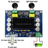 TPA3116D2 Double canal Stéréo Haute Puissance Numérique Audio Amplificateur De Puissance 2*120W XH-M543 TPA3116