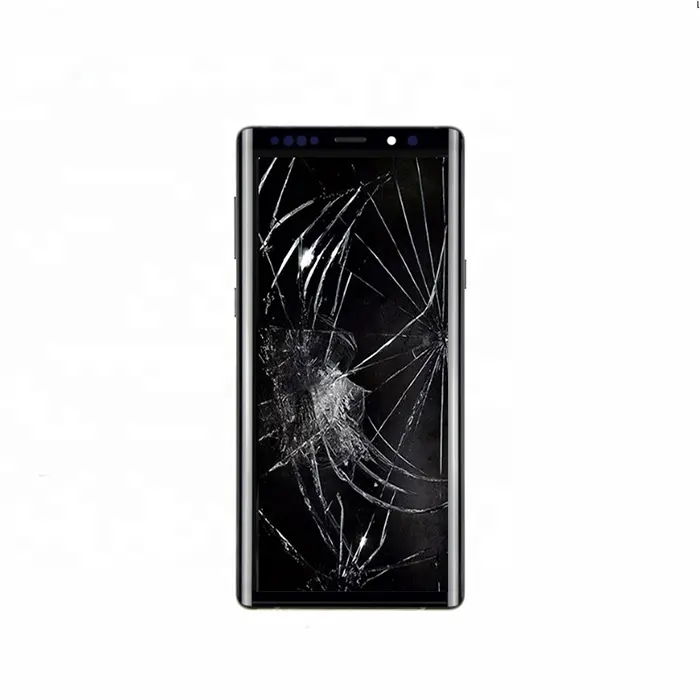 Mobile Phone Broken Touch Screen LCD Repair For Samsung Note 9 Cracked LCD Refurbish Service