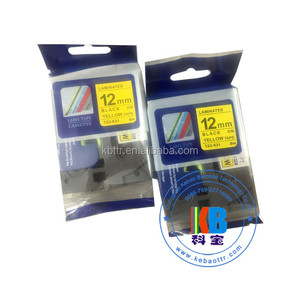Cassette d'étiquettes compatible <span class=keywords><strong>Tze</strong></span> <span class=keywords><strong>231</strong></span> Label <span class=keywords><strong>Ruban</strong></span> d'imprimante à <span class=keywords><strong>ruban</strong></span> de stratification 12mm - Product Image 3