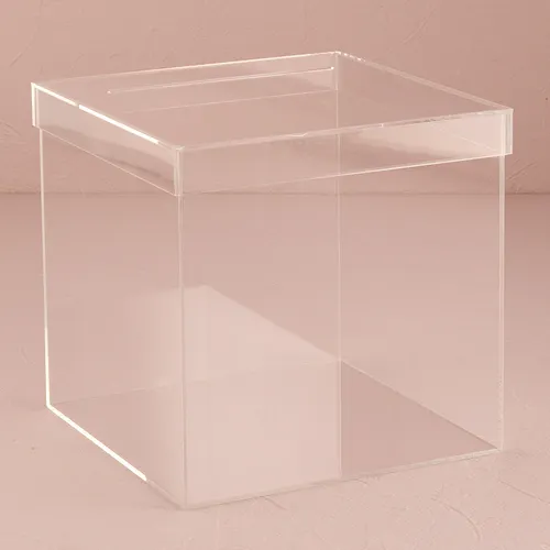 Contatore top personalizzata trasparente casella di visualizzazione acrilico display case