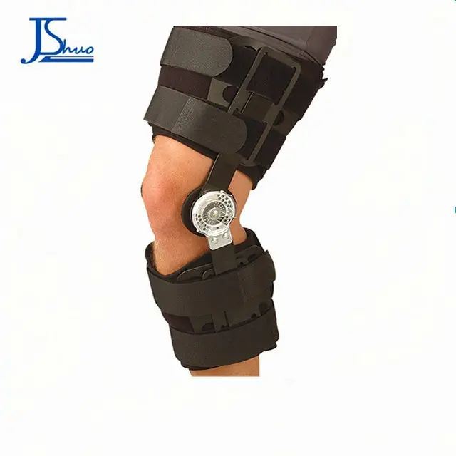 Soutien orthopédique pour genoux, équipement de rééducation et de protection pour les genoux, attelle à charnière