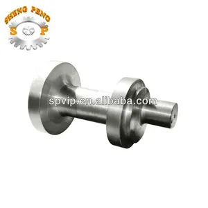 process steel machinery forged flanges shaft