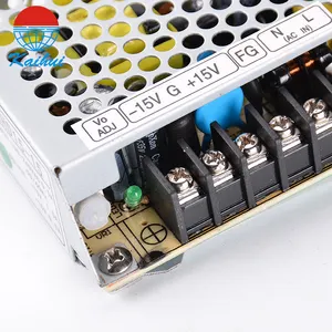 Power Supply Source smps +15v -15v 22.5W Dual Output Type Unit