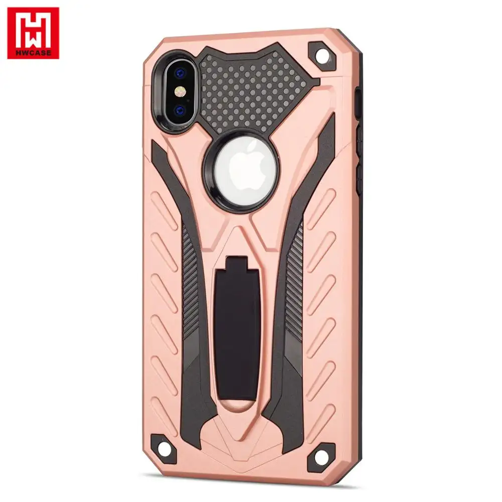 HWcase High Quality Cheap Price Smartphone Accessories Stand Cell Phone Cases for Iphone XS Max