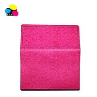 Carpeta de Archivo de Papel con Patrón Expandible Rosa, de Alta Calidad, Ecológica, Impresa con UV, para Papelería Escolar, de 350 g/m²