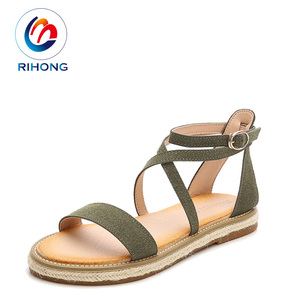 <span class=keywords><strong>Sandales</strong></span> d'été de style romain pour femmes, personnalisées, OEM, collection - Product Image 3
