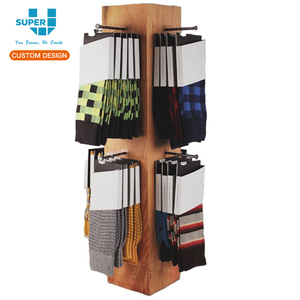 Calcetines de fijación de tienda al por menor personalizados Super U, estante de exhibición, proveedor - Product Image 2