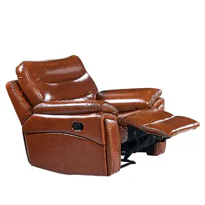 Meccanismo divano letto per soggiorno mobili divano reclinabile letto sedie in pelle colorata GN5395 fa in Cina in vendita