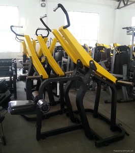 Máquina de Polea <span class=keywords><strong>para</strong></span> Ejercicios de <span class=keywords><strong>Espalda</strong></span> y Brazos con Carga de Placas, Uso Comercial, Acero Inoxidable con Características de Seguridad - Product Image 3