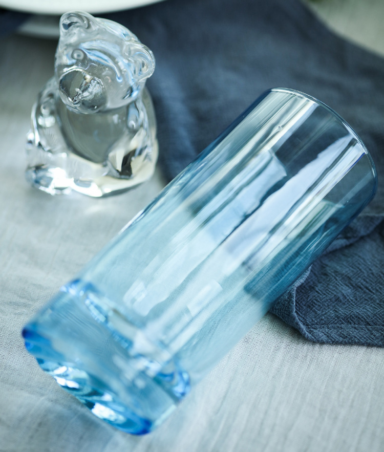drinking glass cup,spray color slant drinking glass,colored shot glass cup