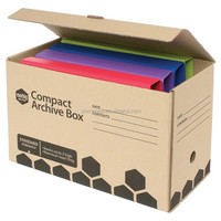 Stockage d'arme de taille personnalisée, boîte en carton pour fichiers ondulées emballage de documents