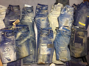 <span class=keywords><strong>Jean</strong></span> en Denim <span class=keywords><strong>Noir</strong></span> pour Homme en Gros de Turquie - Product Image 5