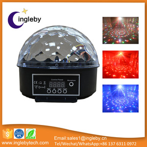 Dmx 512 Etapa Del <span class=keywords><strong>Disco</strong></span> de iluminación led que cambia de color crystal magic ball efecto de luz - Product Image 1
