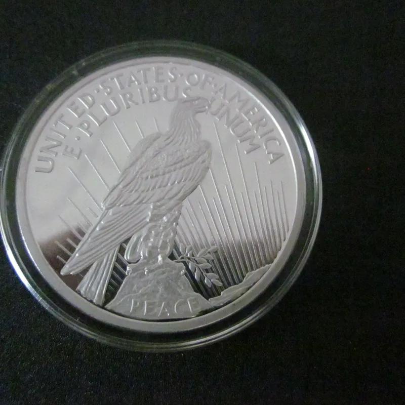 (High) 저 (quality 3d silver eagle custom metal 스탬핑 coins