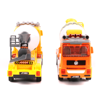 Camion mélangeur à béton électrique universel avec projection rotative, jouet pour enfants avec lumière et musique 4D