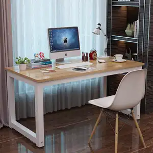الخشب بسيط مكتب الكمبيوتر مكتب منزلي أو طاولة مكتبية دراسة الكمبيوتر المكتبية