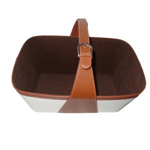 High-end Classic Style <strong>Empty</strong> <strong>Cheap</strong> Gift <strong>Basket</strong> for Holiday, Christmas Gift <strong>Basket</strong> <strong>Hamper</strong> With Handle - Product Image 6
