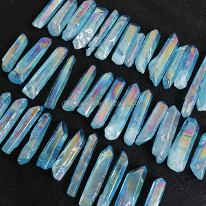 Mavi aqua aura ruhu kuvars kristal puan toptan - Product Image 4
