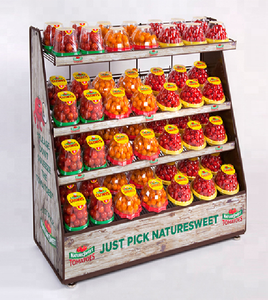 Exhibidor Metálico para Frutas y Verduras, Estante para Tomates, Venta al por Mayor para Tiendas de Dulces y Supermercados - Product Image 2