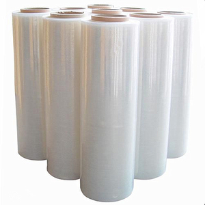 Rotolo di Film estensibile per avvolgimento Pallet LLDPE Film trasparente per imballaggio in porcellana - Product Image 1