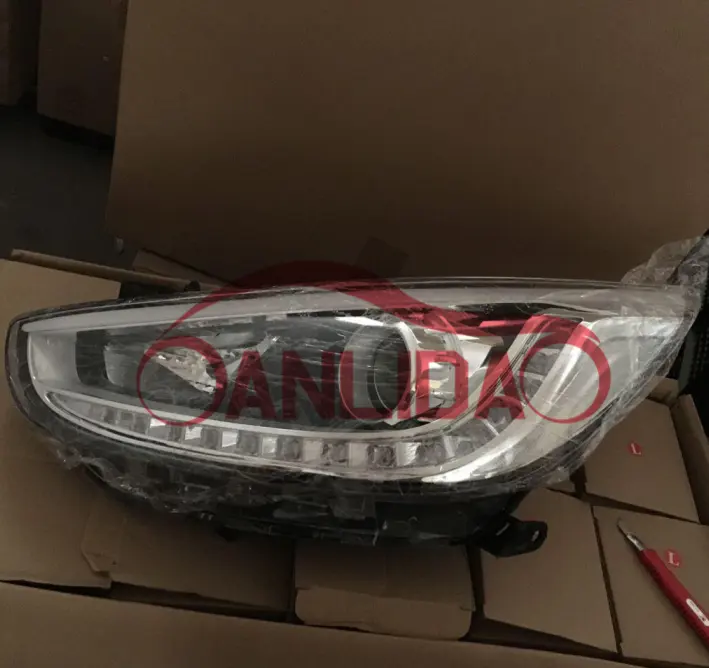 HEAD LAMP FOR ACCENT 2015 2012 2014 2011 2018。HY ACCENT HEADLIGHT 92101-1R630.92102-1R630。YELLOW WHITE ANLIDA AUTO