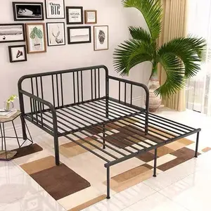 Горячая продажа Многофункциональный Железный диван-кровать с гибкая конструкция для домашней мебели DB-912