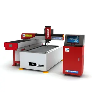 1000*2000mm good price ultra-high pressure rubber water jet cutting machine