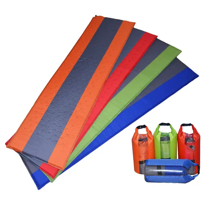 Camp bed inflatable folding mattresses/outdoor folding beach mat camping mat