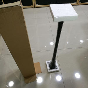 Nero/Bianco/Trasparente fiore di <span class=keywords><strong>vetro</strong></span> Torre vaso di nozze <span class=keywords><strong>centrotavola</strong></span> per la decorazione di nozze - Product Image 6