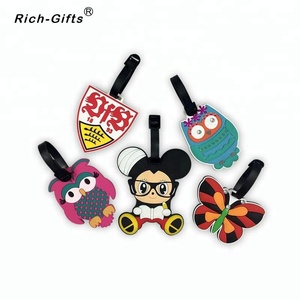 Créatif Personnalisé personnalisé Voyage Étiquette DE Bagage EN PVC Souple (RL-<span class=keywords><strong>64</strong></span>) - Product Image 2