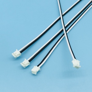 สายเคเบิลริบบิ้นพร้อมหัวต่อแบบอะแดปเตอร์ JST Zh ZHR-2P 2 ขา ระยะห่าง 1.5 มม. ตัวนำทองแดงชุบดีบุก หุ้มยาง/PVC - Product Image 4