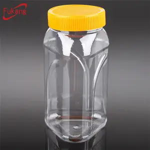 1.5 Lít Kim Tự Tháp Hình Dạng Lọ Nhựa, Rõ Ràng Container Đặc Biệt Cho Trà, Bpa Free Nhựa Thực Phẩm Chum Bán Buôn Nhà Cung Cấp