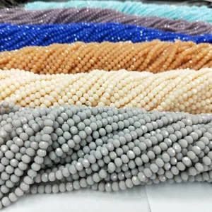 Free Sample Glass Bead Fancy Indian Glass Beads Bulk