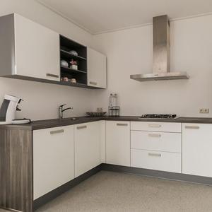 Plan de travail en panneaux stratifiés de haute qualité, en forme de L, armoire de <span class=keywords><strong>cuisine</strong></span> modulaire en bois <span class=keywords><strong>pour</strong></span> la conception de petites cuisines - Product Image 1