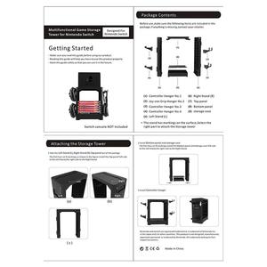 Soporte de almacenamiento de juego de una parada para accesorios de <span class=keywords><strong>Switch</strong></span> - Product Image 6