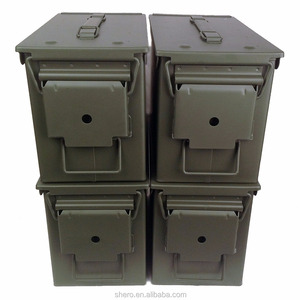 Caja de Munición Metálica Negra Verde Oliva M19A1 M2A1 PA60 PA108 <span class=keywords><strong>PA120</strong></span> M548 30 CAL - Product Image 5