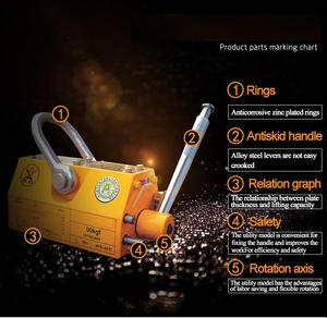 Elevador magnético permanente, <span class=keywords><strong>1000</strong></span> <span class=keywords><strong>kg</strong></span> - Product Image 3