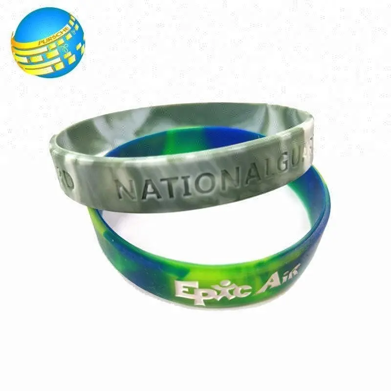 Hot Sale Health Power Bangle Balance Printing Silicone Wristband