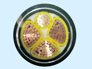 Cable de alta calificación 0,6/1KV 3C con conductor de cobre XLPE Cable de PVC Cable de alimentación de bajo voltaje blindado de alambre de acero para la construcción - Product Image 3
