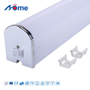 New GS Aluminum Profile Modern Europe <strong>Chrome</strong> IP44 Waterproof <strong>Wall</strong> Mount Bracket Led Mirror <strong>Light</strong> - Product Image 2