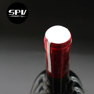 Iso14443a thụ động HF NFC giả mạo thẻ bằng chứng 13.56MHz dễ vỡ chai rượu vang RFID dán chống hàng giả ntag 213 nhãn - Product Image 5