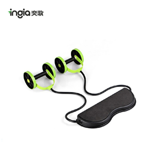 Precio adecuado armas ejercitador <span class=keywords><strong>abdominal</strong></span> <span class=keywords><strong>abdomen</strong></span> rodillo <span class=keywords><strong>con</strong></span> doble <span class=keywords><strong>rueda</strong></span> de ejercicio - Product Image 1