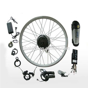 Kit de conversion de vélo électrique avec <span class=keywords><strong>roue</strong></span> arrière de 26 pouces, <span class=keywords><strong>moteur</strong></span> 350w, 36v 12AH - Product Image 2