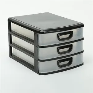 Rectangle Plastic <strong>A4</strong> Paper Files Storage <strong>Drawer</strong> Office Desk Cosmetic Make up Storage <strong>Drawer</strong> - Product Image 1