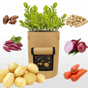 En gros <span class=keywords><strong>feutre</strong></span> <span class=keywords><strong>géotextile</strong></span> plante jardin sac de culture de pommes de terre - Product Image 4