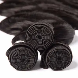 Brazilian Virgin Human Hair Bundle Body Wave Long Hair Extension 32 34 36 38 40インチRaw Hair Weave 3 To 5 Days Free Shipping