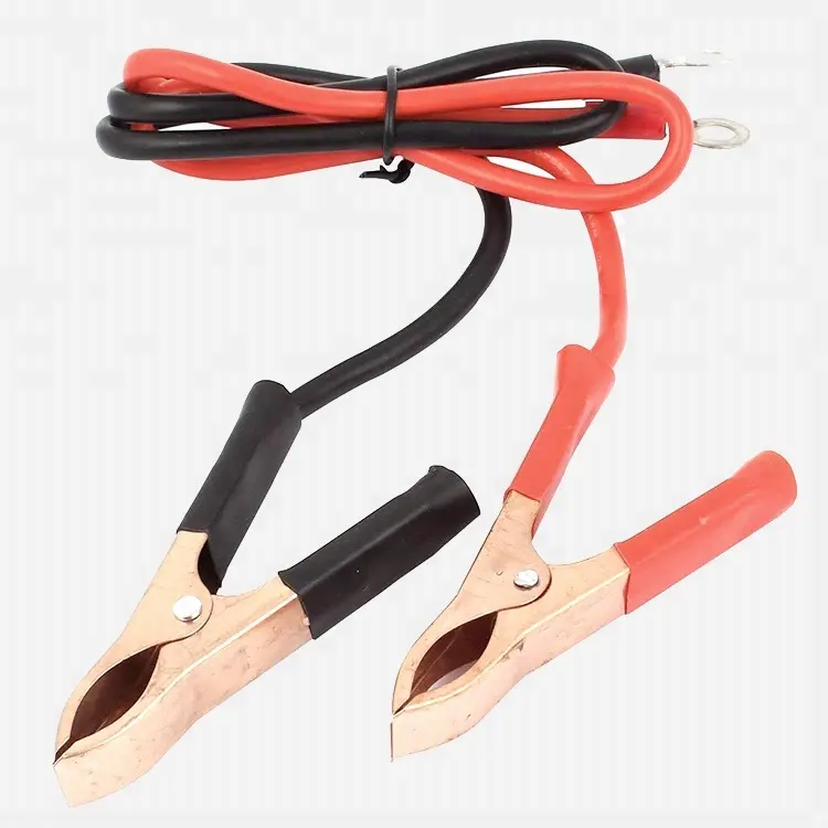 Battery wire harness manufacturing cable 20A alligator clip jumper cable car battery charger custom harness wire for automotive