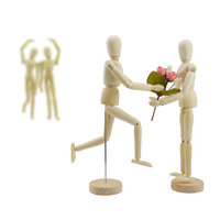 BOMEIJIA Mannequin en bois Mannequin membres mobiles Figure humaine Art dessin sculpture modèle classe croquis articulé marionnette humaine